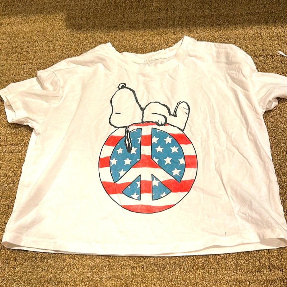 Snoopy Old Navy Cropped Women’s Shirt